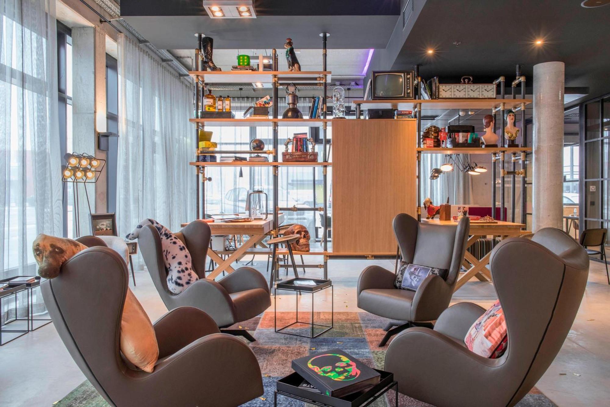Hotel Moxy Munich Messe Aschheim Exteriér fotografie